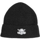 Tattoo Golf: Men's Cuffed Loose Knit Beanie - Black Headwear