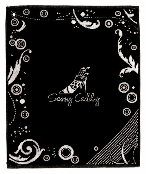Sassy Caddy: Golf Towel - Black
