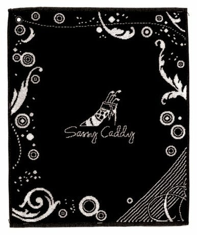 Sassy Caddy: Golf Towel - Black