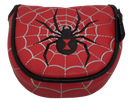 Black Widow Embroidered Putter Cover - Mallet by ReadyGOLF