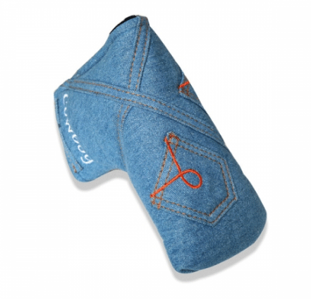 Denim Blue Jeans Blade Putter Cover by Craftsman Golf