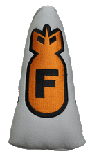F-Bomb Embroidered Putter Cover - Blade by ReadyGOLF