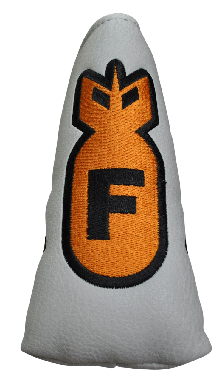 F-Bomb Embroidered Putter Cover - Blade by ReadyGOLF