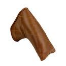 Sunfish: Blade Putter Covers - Brown Quilted Golf Club Headcovers