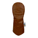 Sunfish: Duraleather Headcover (Driver, Fairway, Hybrid, or Set) - Brown Quilted