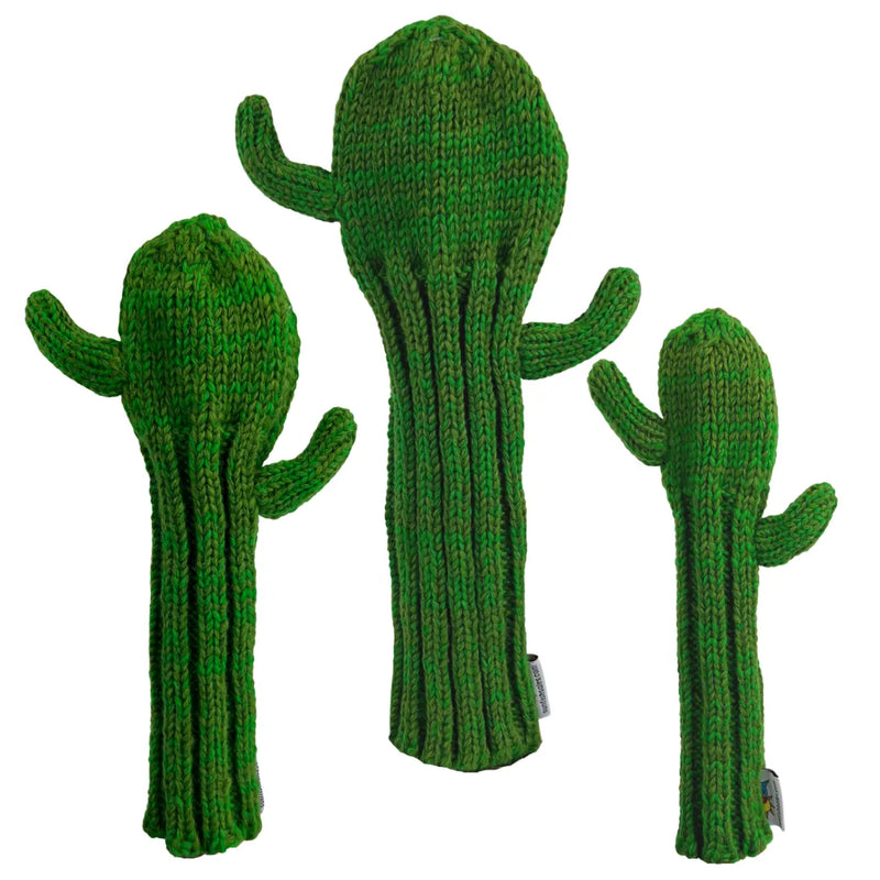 Sunfish: Knit Wool Headcover - Cactus (Driver, Fairway, Hybrid, or Set)