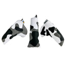 Sunfish: Blade Putter Covers - Snow Camo with Magnetic Closure Golf Club Headcovers