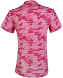 Women's Camo Cool-Stretch Golf Shirt - Pink