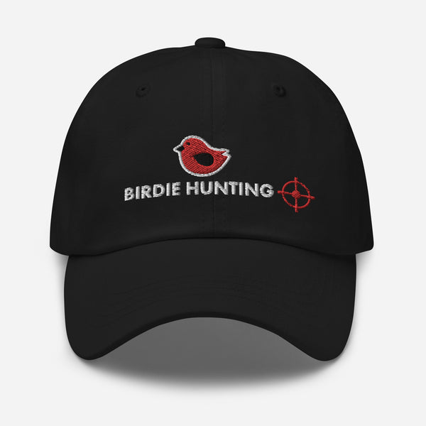 Birdie Hunting Embroidered Golf Hat with Adjustable Strap by ReadyGOLF