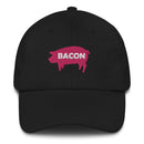 Bacon Embroidered Golf Hat with Adjustable Strap by ReadyGOLF