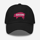 Bacon Embroidered Golf Hat with Adjustable Strap by ReadyGOLF