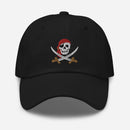 Pirate Embroidered Golf Hat with Adjustable Strap by ReadyGOLF