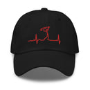 Golf EKG Embroidered Golf Hat with Adjustable Strap by ReadyGOLF