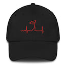 Golf EKG Embroidered Golf Hat with Adjustable Strap by ReadyGOLF