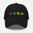 Weed Embroidered Golf Hat with Adjustable Strap by ReadyGOLF