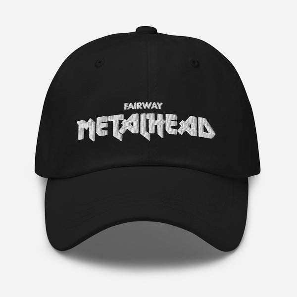 Fairway MetalHead Embroidered Golf Hat with Adjustable Strap by ReadyGOLF