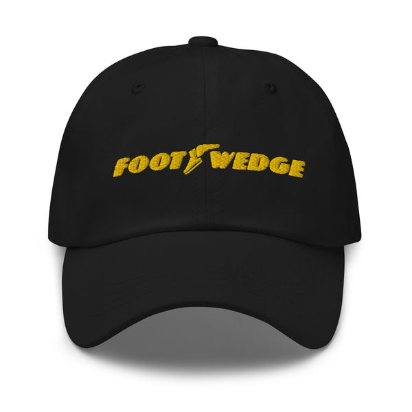 Foot Wedge Embroidered Golf Hat with Adjustable Strap by ReadyGOLF
