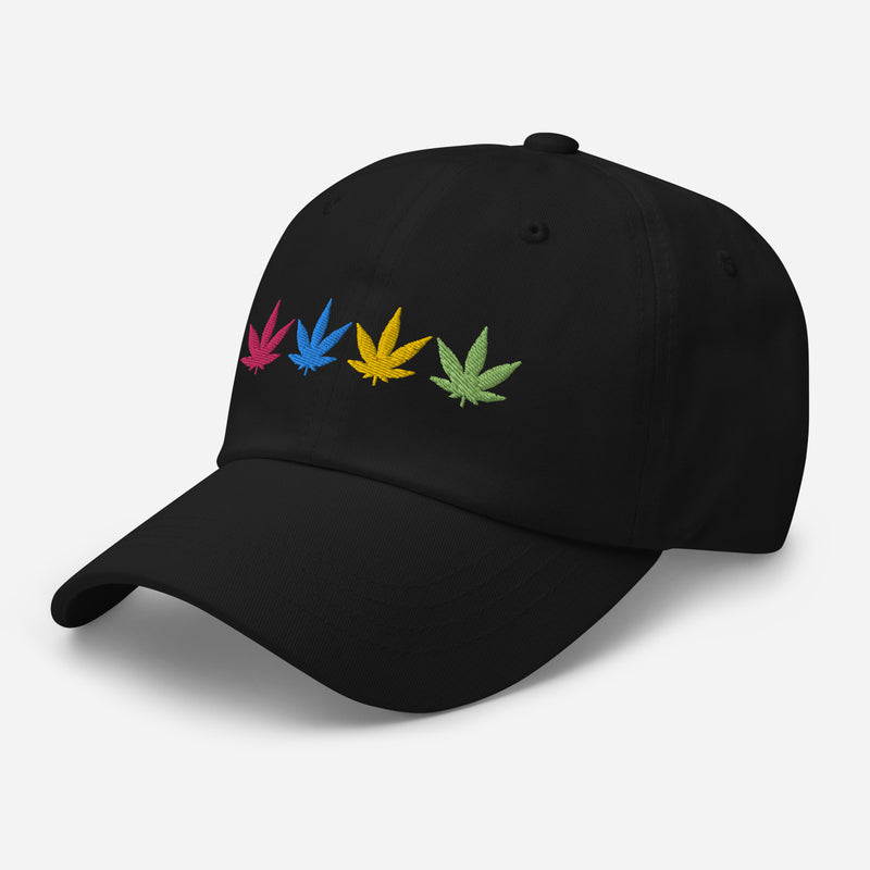 Weed Embroidered Golf Hat with Adjustable Strap by ReadyGOLF