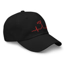 Golf EKG Embroidered Golf Hat with Adjustable Strap by ReadyGOLF