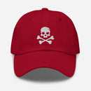 Skull & Crossbones Embroidered Golf Hat with Adjustable Strap by ReadyGOLF