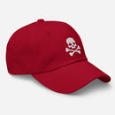Skull & Crossbones Embroidered Golf Hat with Adjustable Strap by ReadyGOLF