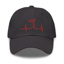 Golf EKG Embroidered Golf Hat with Adjustable Strap by ReadyGOLF