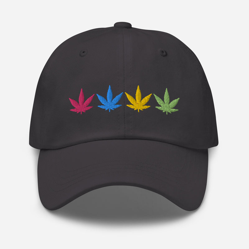 Weed Embroidered Golf Hat with Adjustable Strap by ReadyGOLF