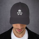 Skull & Crossbones Embroidered Golf Hat with Adjustable Strap by ReadyGOLF