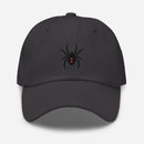 Black Widow Embroidered Golf Hat with Adjustable Strap by ReadyGOLF