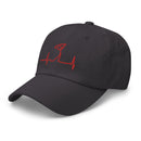 Golf EKG Embroidered Golf Hat with Adjustable Strap by ReadyGOLF