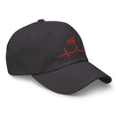 Golf EKG Embroidered Golf Hat with Adjustable Strap by ReadyGOLF