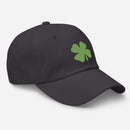 Four-Leaf Clover (Lime) Embroidered Golf Hat with Adjustable Strap by ReadyGOLF