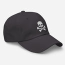 Skull & Crossbones Embroidered Golf Hat with Adjustable Strap by ReadyGOLF