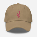 Neon Flamingo Embroidered Golf Hat with Adjustable Strap by ReadyGOLF