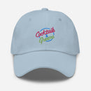 Cocktails & Greens Embroidered Golf Hat with Adjustable Strap by ReadyGOLF