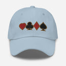 Casino Royale Embroidered Golf Hat with Adjustable Strap by ReadyGOLF
