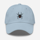 Black Widow Embroidered Golf Hat with Adjustable Strap by ReadyGOLF