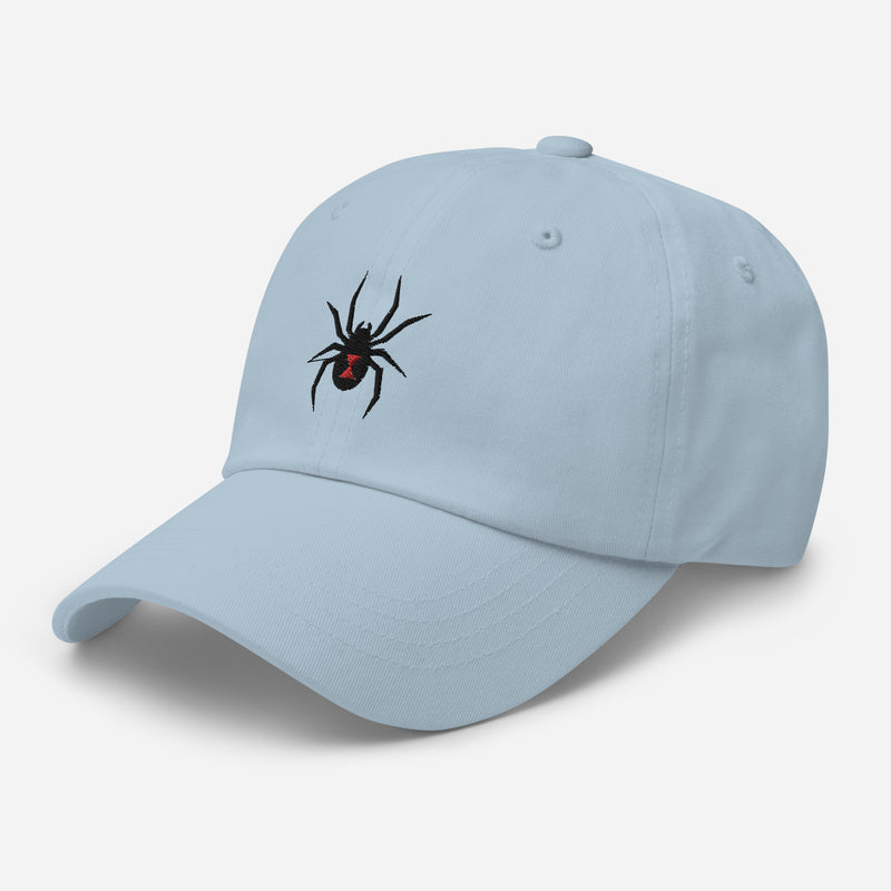 Black Widow Embroidered Golf Hat with Adjustable Strap by ReadyGOLF