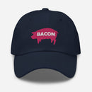 Bacon Embroidered Golf Hat with Adjustable Strap by ReadyGOLF