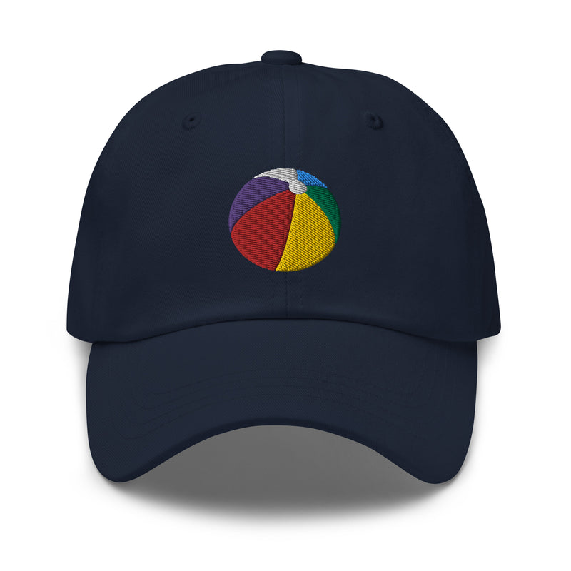 Beach Ball Embroidered Golf Hat with Adjustable Strap by ReadyGOLF