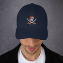Pirate Embroidered Golf Hat with Adjustable Strap by ReadyGOLF