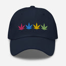Weed Embroidered Golf Hat with Adjustable Strap by ReadyGOLF