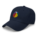 Beach Ball Embroidered Golf Hat with Adjustable Strap by ReadyGOLF