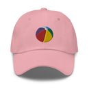 Beach Ball Embroidered Golf Hat with Adjustable Strap by ReadyGOLF