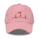 Golf EKG Embroidered Golf Hat with Adjustable Strap by ReadyGOLF