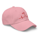 Golf EKG Embroidered Golf Hat with Adjustable Strap by ReadyGOLF