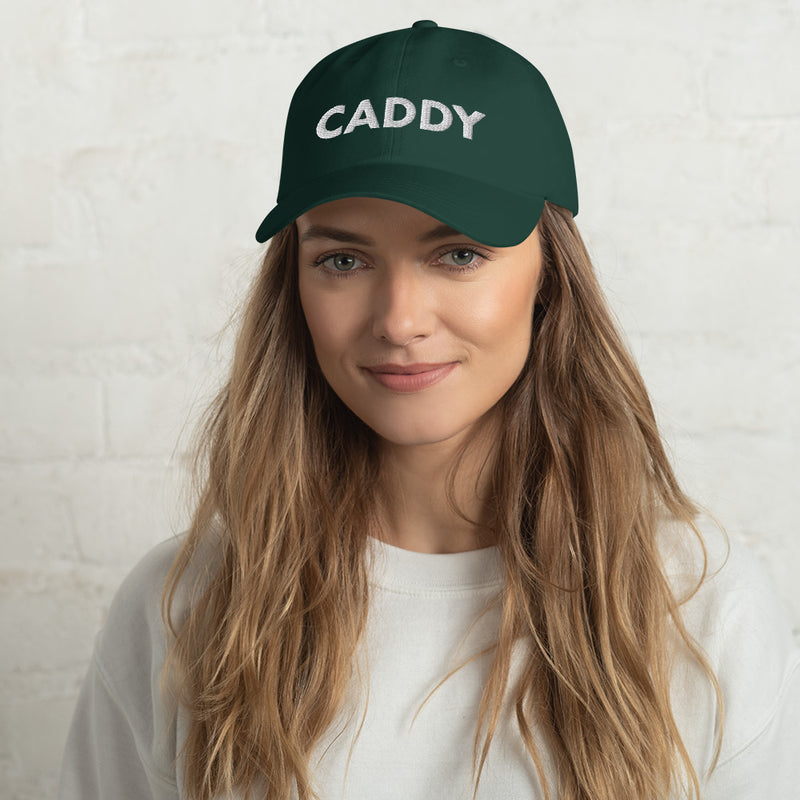 Caddy Embroidered Golf Hat with Adjustable Strap by ReadyGOLF