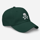 Skull & Crossbones Embroidered Golf Hat with Adjustable Strap by ReadyGOLF
