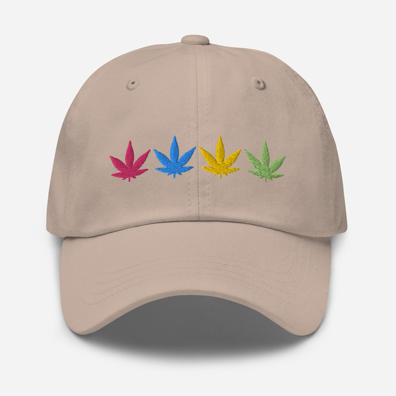 Weed Embroidered Golf Hat with Adjustable Strap by ReadyGOLF