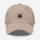 Black Widow Embroidered Golf Hat with Adjustable Strap by ReadyGOLF